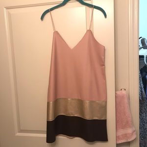 Zara Leather Dress - With Tags